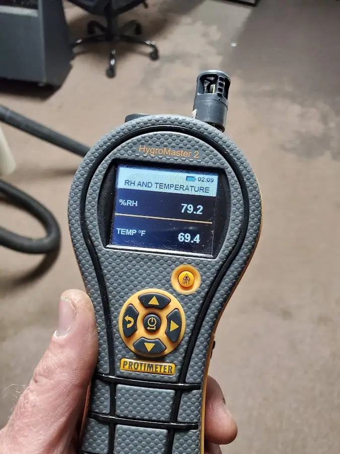 Moisture meter humidity assessment for Mold Remediation & Removal in Genesee